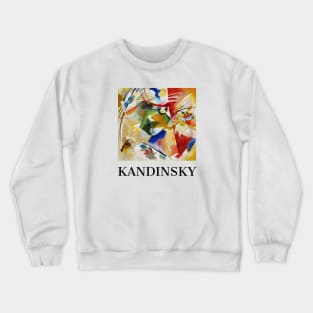 Painting with Green Center - Wassily Kandinsky Crewneck Sweatshirt